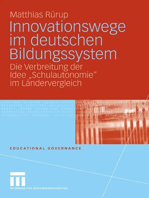 cover image of Innovationswege im deutschen Bildungssystem